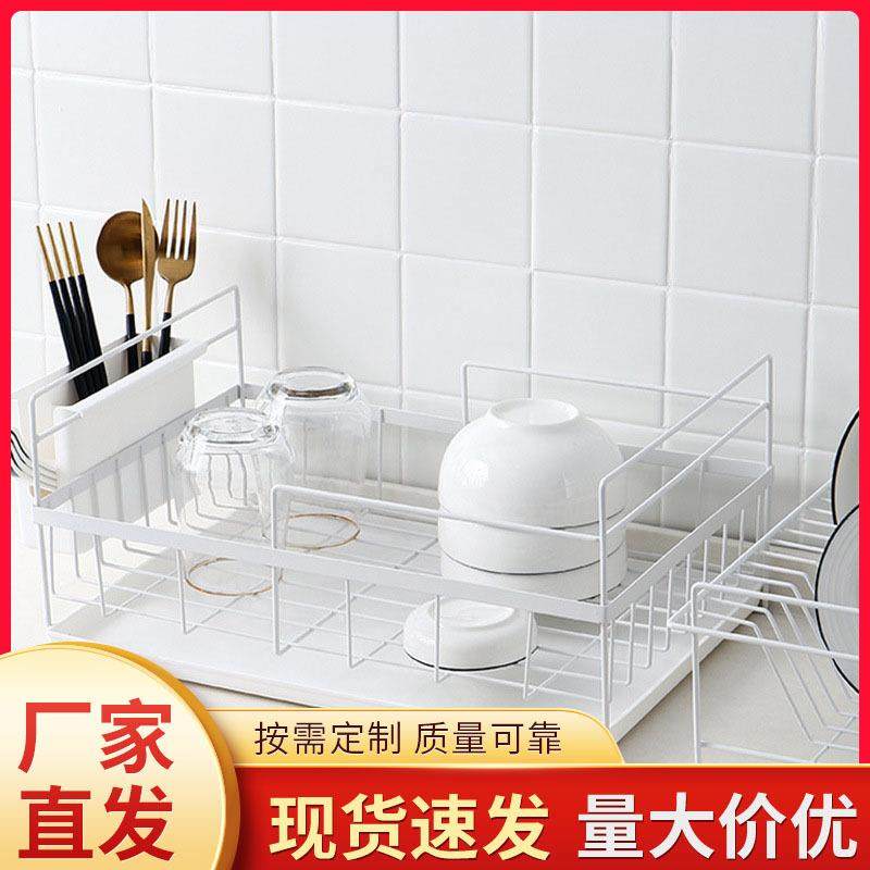 沥水碗架厨房碗碟架沥水架家用放碗盘架水槽台面收纳架碗筷滤水架