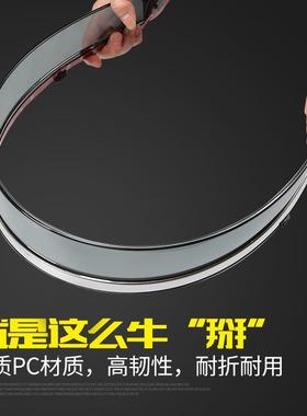 适用于22斯巴鲁SOLTERRA晴雨挡不锈钢雨眉装饰改装遮雨档