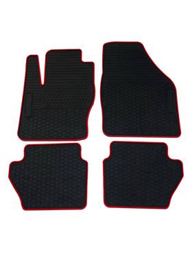 汽车脚垫适用于福特嘉年华福特2014-2016款汽车专车专用乳胶脚垫