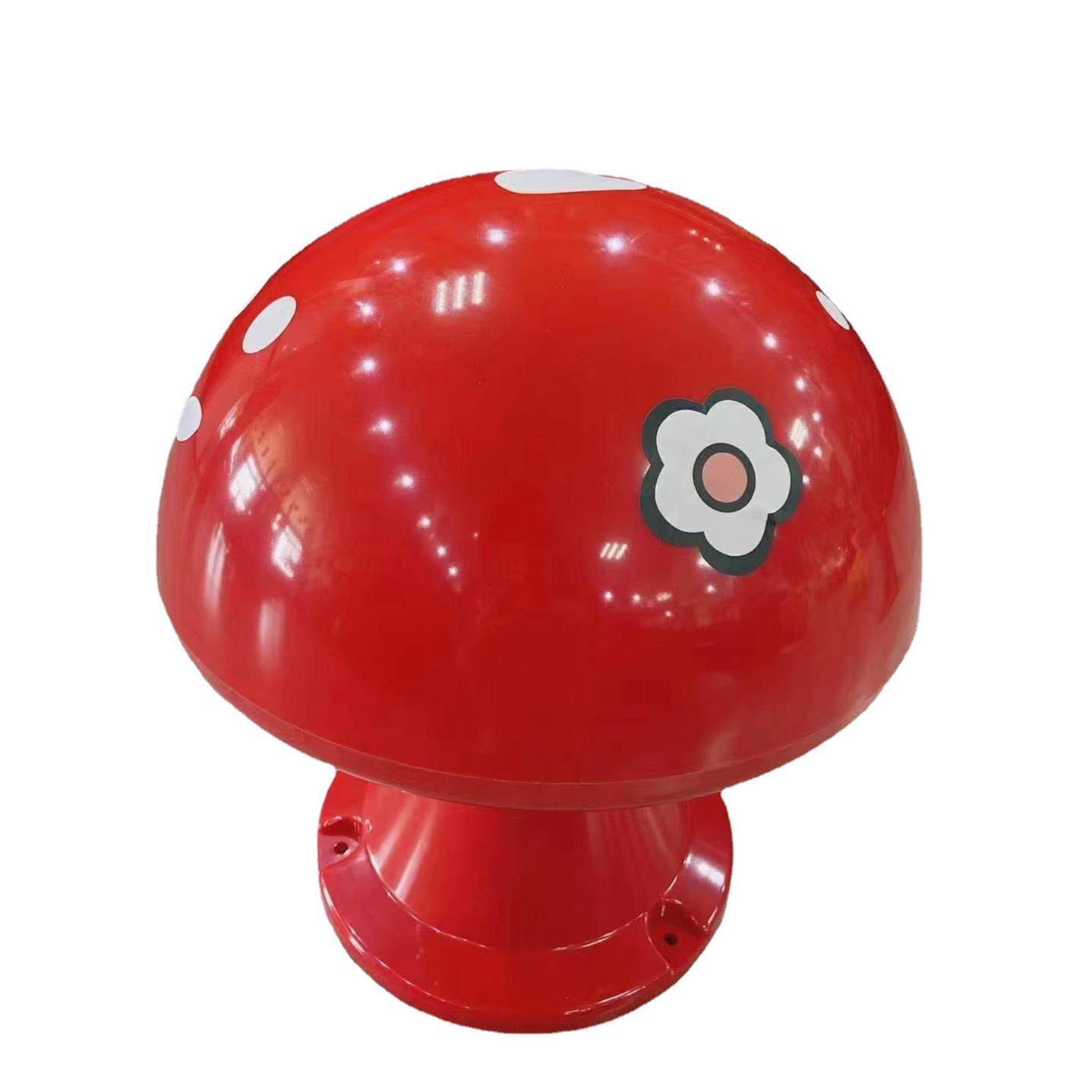 户外仿真蘑菇园林草坪音响小区背景音乐红黄绿可爱室外防水音箱