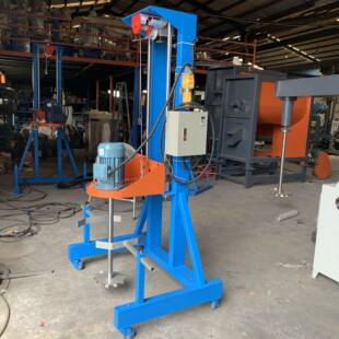 汕尾5.5KW活性染料分散机河源低速固色剂搅拌机阳江染料分散机