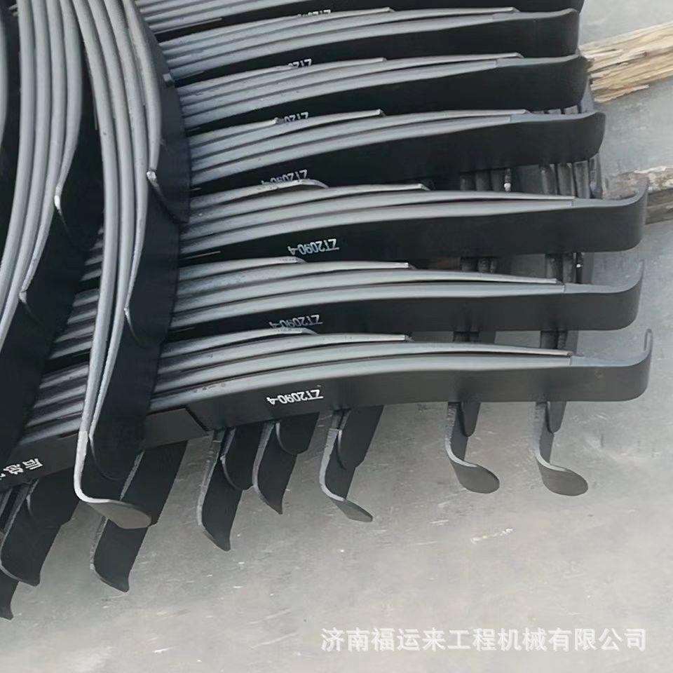 适用解放J6J7配件后钢板弹簧总成弓片悍威后弓子板簧总成