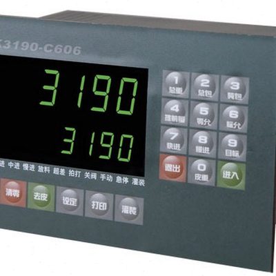 耀华电子定量包装秤控制显示器XK3190-C606灌装机计量打包仪表