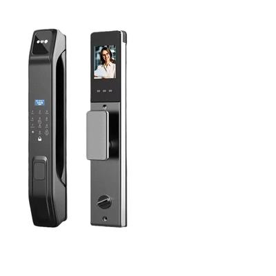 Z36人脸识别指纹锁3.5寸屏可视电子密码锁全自动入户门智能门锁