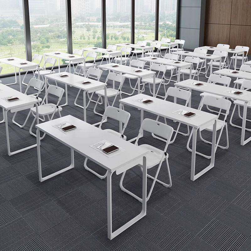 培训桌会议桌办公桌教室桌椅学生桌椅双人课桌长条桌简易拼接桌椅