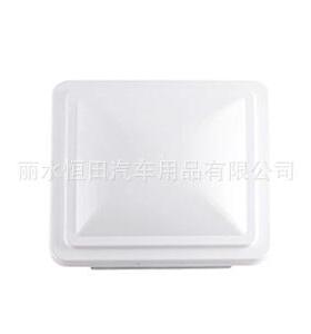 P房车车顶通风口盖14*14inch白色黑色棕色