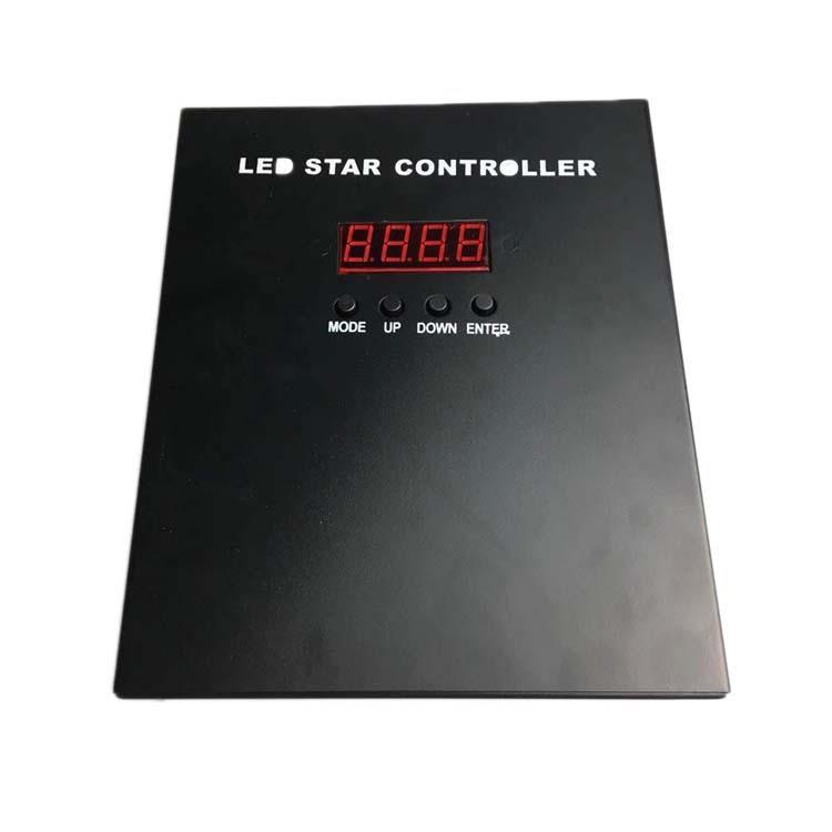 led星空幕布控制DMX512控制器灯光调节器幕布电源连接器调光台LED