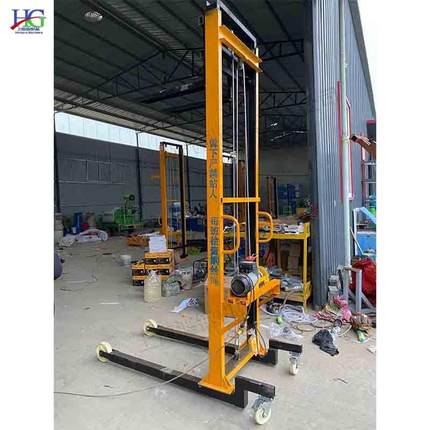 小型移动式工地上砖机升降式电动工地上砖车全自动遥控装卸车