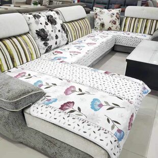 u型沙发套全套组合带贵妃位的欧式高品质通用两面可铺4米内垫子