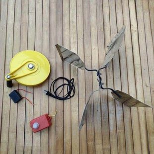 农用风车配件农机农业机械风选机扇叶片手摇盘调速器开关电容配件