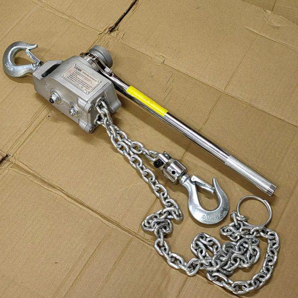 铝合金手扳葫芦电力链条式紧线器铝镁合金张力机日式拉紧器2吨3米,搬运/仓储/物流设备,起重葫芦,淘宝优惠券,粉丝福利购,淘宝优惠卷