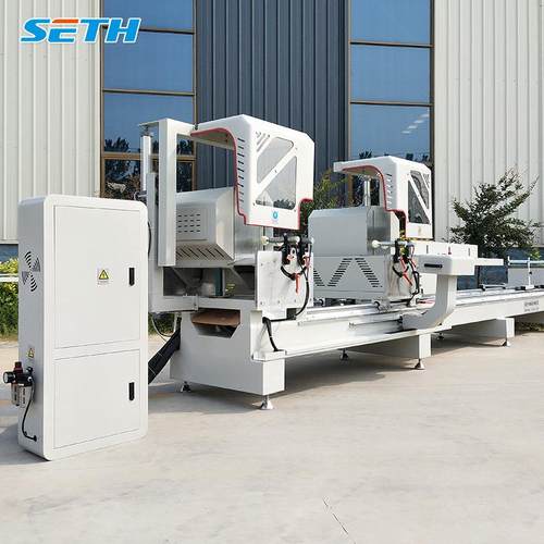 系统门窗重型数控（数显）550双头内外摆精密切割锯铝材切割机器