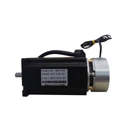 NEMA24steppermotor4.0nmwithpower-offbrake60mm1.8deg