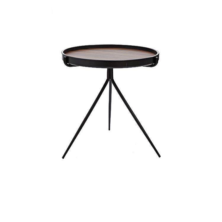 实木小茶几客厅沙发边几角几简约角柜北欧长条桌轻奢圆形床头桌