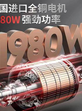 力辰科技锂电锯手充电提式电链手锯家用户外型无线小单锯小XXR垒