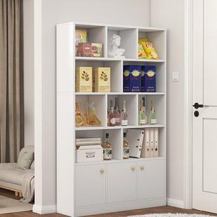 简易书架落置物架家用地卧室多收纳架客厅靠墙层MQA书柜储柜物展