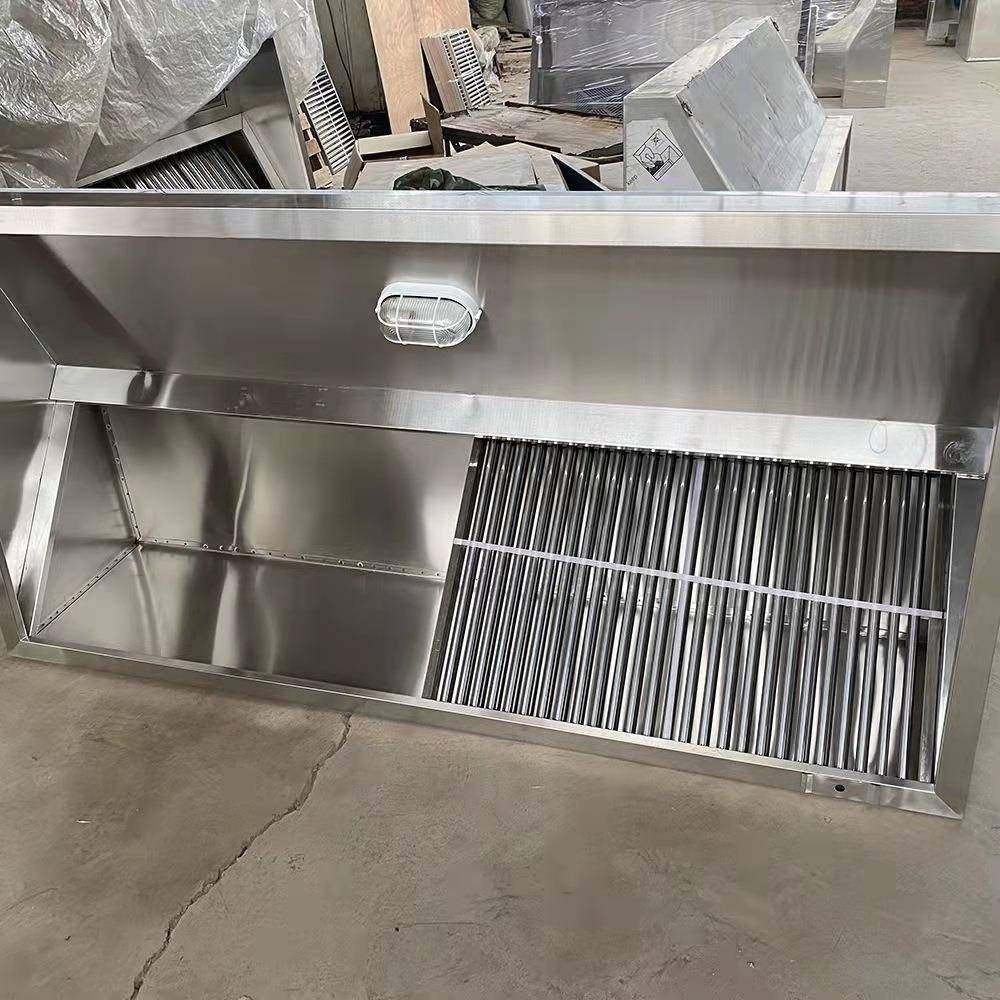 商用饮油无品牌/烟净一化体机低排烟净化集烟罩餐空烧烤小型排烟