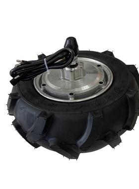 12寸85912*36.5-8拖推拉机胎矩低速大扭有齿轮毂电机手车除草机00