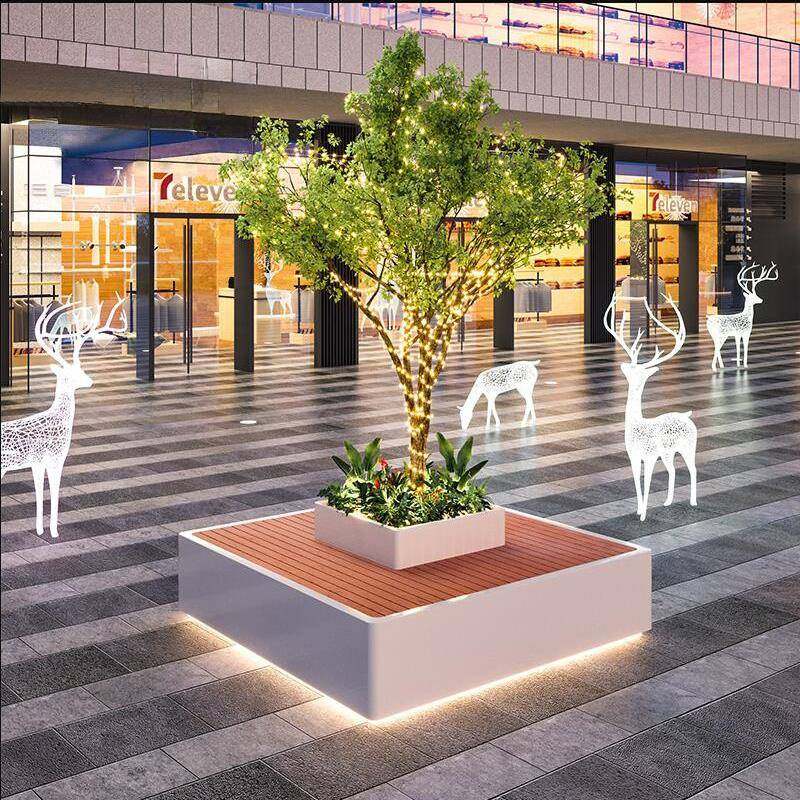 不锈钢花户外公园箱坐凳璃钢景观花盆座椅户外大铁坛艺造型型花异,鲜花速递/花卉仿真/绿植园艺,仿真绿植,淘宝优惠券,粉丝福利购,淘宝优惠卷