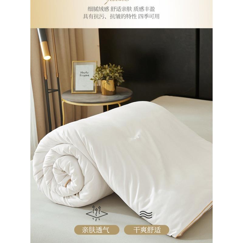 tC3iXx7E蚕一丝被子母被二厚合拉链款四季通被芯桑蚕丝春秋被双人