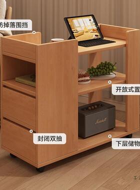 水柜餐边柜靠墙一体可动矮F999MHH8窄边柜茶几柜置物柜茶家用柜移