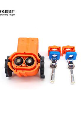 FHV2012防8水0CN-S源M61K2孔新能电动汽INU车高压连接器N槽位弯插