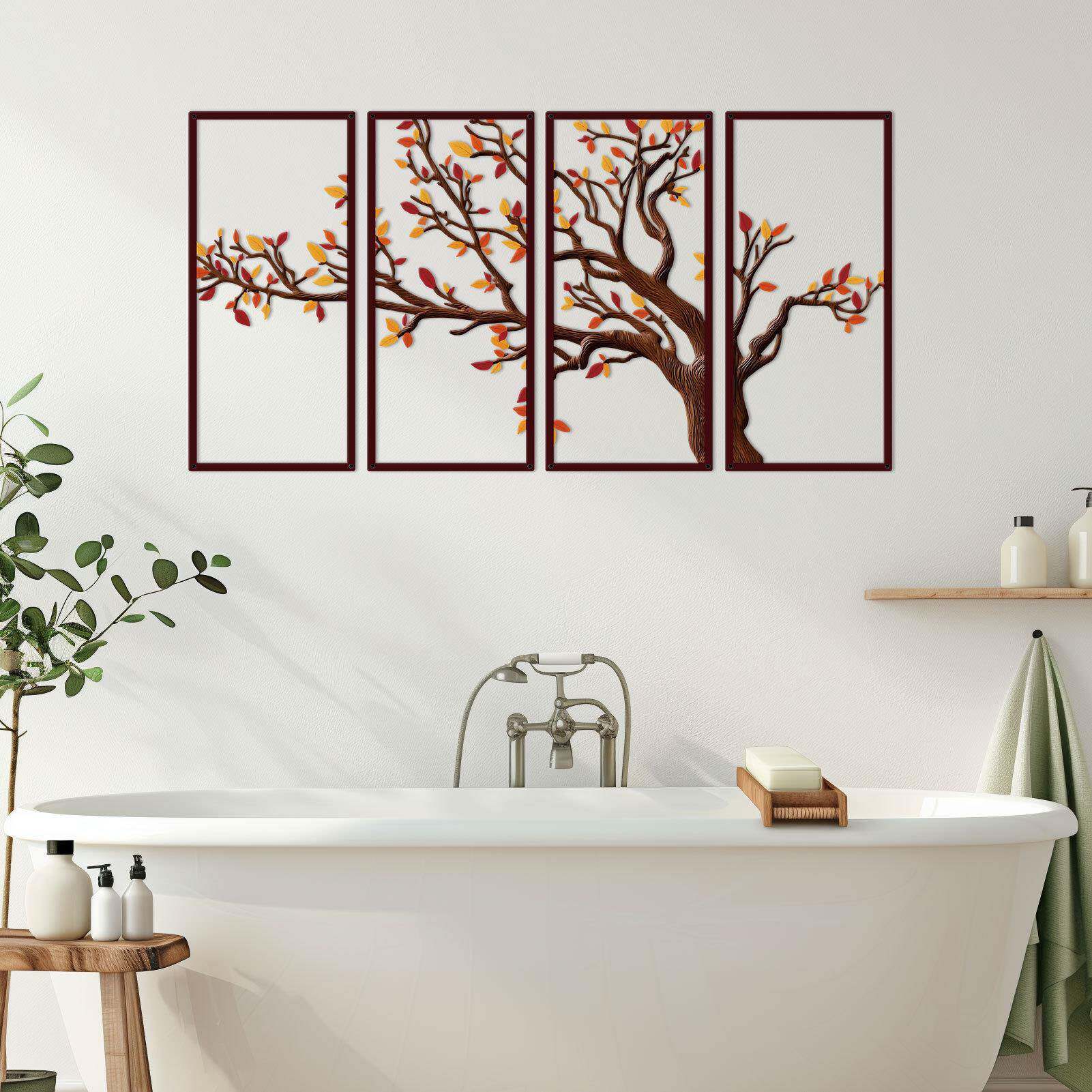 铁艺树枝A0564件饰套壁壁饰挂属装金饰创意工艺品墙客厅剪影壁饰