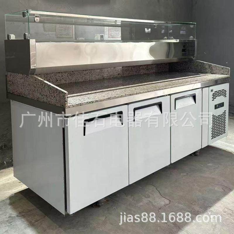 z2026新款110V厨房冷柜a沙拉展示柜p519i台zabr披萨操作厂家