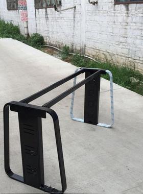 蝴蝶办ti100公桌钢形梯脚屏风桌脚会议桌腿铁组合电脑桌架配件