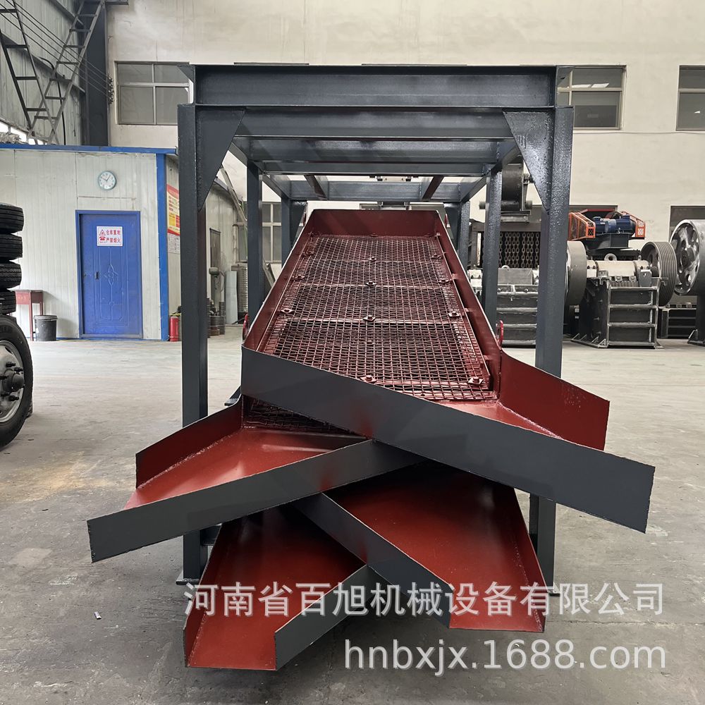 矿山20TPH小型移动震动筛