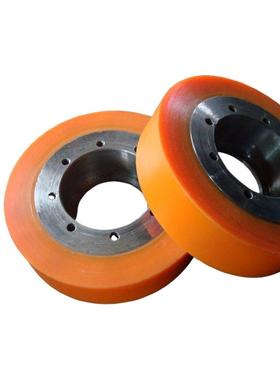 氨酯行包胶FRF轮走承重聚轮工业聚氨酯机械滚物流静音轮输送轴承