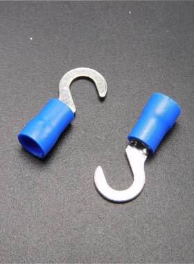 HV钩型预缘接冷84线端子压端头紫镀锡快速接线连接器铜1000P绝CS/