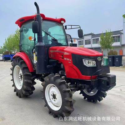 雷沃缸东方红多功能耕地拖拉机5拉0拖马力四四458驱旋耕整地机