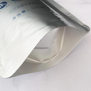 八边封铝吸嘴包装袋箔2嘴00ml350ml500ml自吸密封立袋FNU富氢水袋