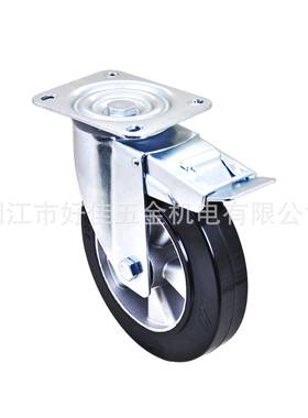 源头产刹品020200X500X5mm好佳欧洲款静音铝芯黑牌色弹力橡胶双脚