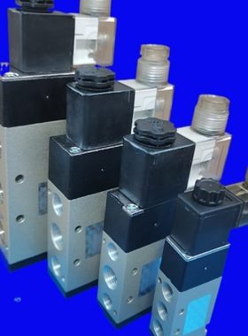 STNC二位五通电磁阀气动控制器阀TG2511-06/TG2521-08一进二出型