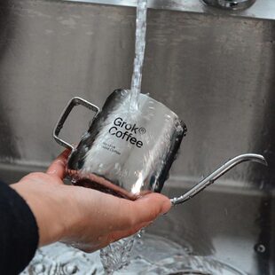 Grok构客|挂耳咖啡壶304不锈钢带刻度家用迷你便携长嘴细口手冲壶