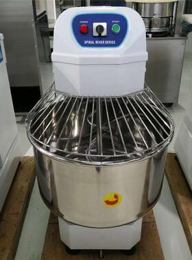 商用全自动揉面机和面机20KG面粉双速双动和面机面粉搅拌机50L