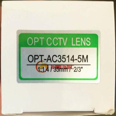 OPTAC3514-5M35mm1:1.4500万像素C口工业镜头