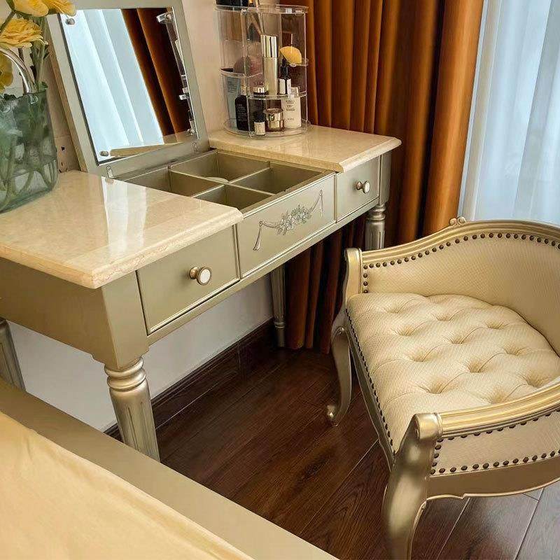美式梳妆台卧室靠墙小户型梳妆桌子欧式实木雕花化妆台化妆镜组合,纺织面料/辅料/配套,纺织机械配件,淘宝优惠券,粉丝福利购,淘宝优惠卷
