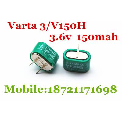 德国VARTA3.6V150mAhNI-MH可充镍氢电池3/V150H