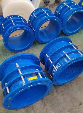 S313双法兰钢制伸缩接头传力式管路补偿接头实体充足