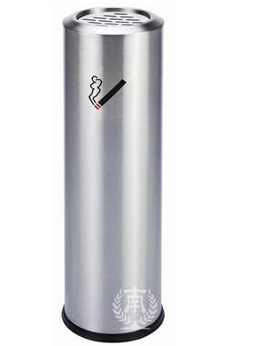 圆形上投口不锈钢室内烟灰柱GPX-129C烟草办公吸烟区烟蒂柱灭烟桶