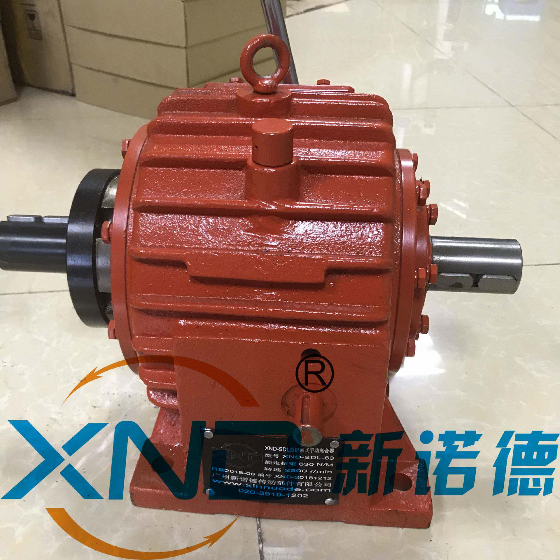 XND-SDL-22型小功率机械式手动离合器/XND手动机械离合器高速工况