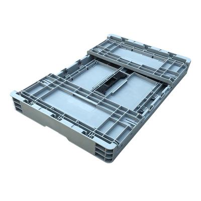 直销EUO4622物流折叠箱外径600*400*230mm天津塑料折叠箱