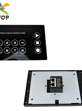 不夜天KTV灯光程序播放触控面板DMX信号控制器带网口touchpanel