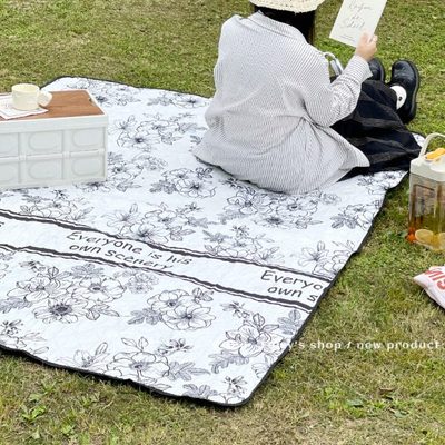 野餐垫加厚地垫旅游户外野炊布坐垫帐篷露营垫郊游垫子便携防潮垫