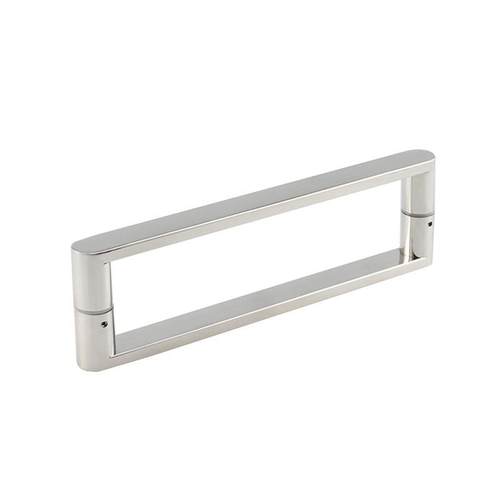 86M0304不锈钢方管对装拉手店铺淋浴房办公室玻璃门把手孔距160$2