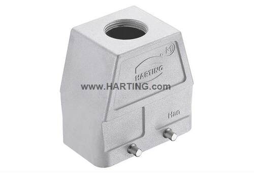Harting浩亭19628100426 Han 10EMC/B-HTE-M25 (HT)上壳顶出1xM25