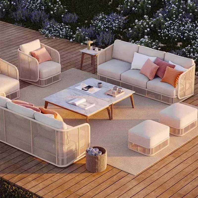 户外藤编沙发别墅庭院花园休闲藤椅茶几组合露天阳台防水防晒家具,农用物资,其他肥料,淘宝优惠券,粉丝福利购,淘宝优惠卷